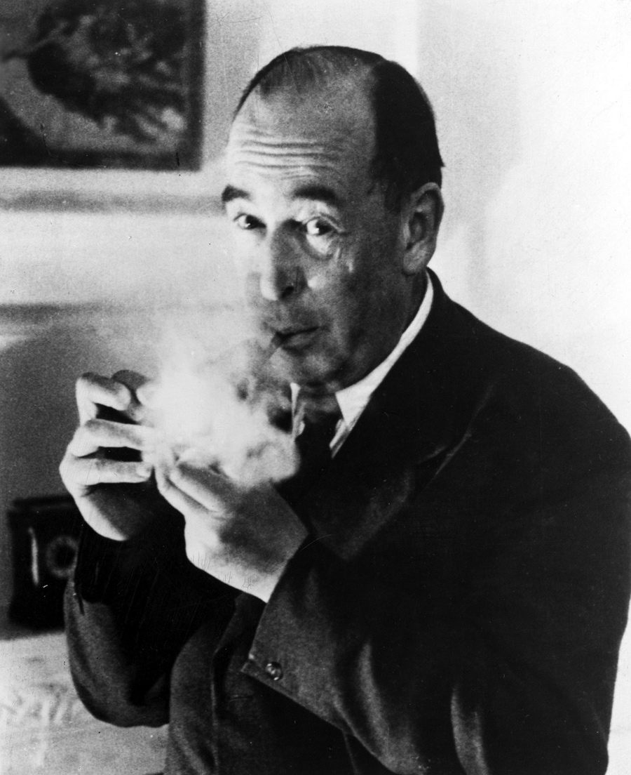 Portrait photograph of C. S. Lewis